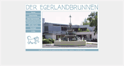 Desktop Screenshot of egerlandbrunnen.de