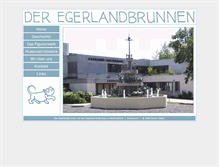 Tablet Screenshot of egerlandbrunnen.de